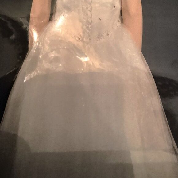 COPY - AG.78 Price Reduced NWT   Wedding Dress	Br-306	 	Sequin Dress Embroider … - Picture 7 of 10